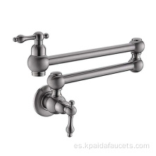 Grifo de cocina de bronce con aceite duradero ajustable